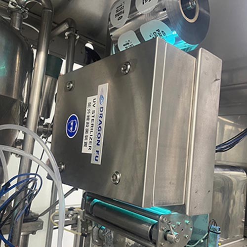 Food packaging materials film sterilization - Ultraviolet UVC